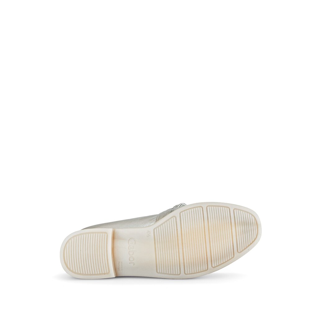 Gabor fashion Slipper silber