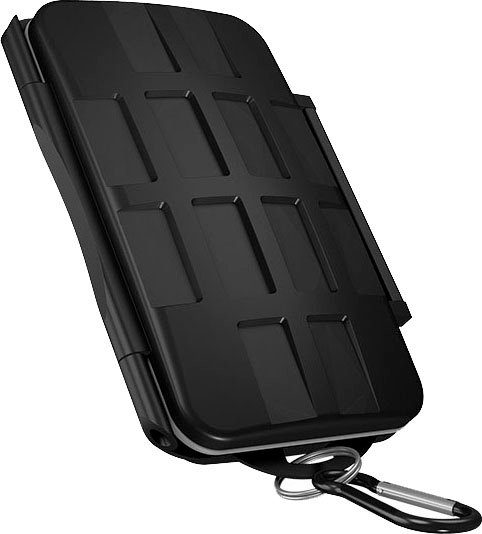 Raidsonic ICY BOX Schutzbox für SD (x8), microSD (x16) und CF (x4) -Karten Computer-Adapter