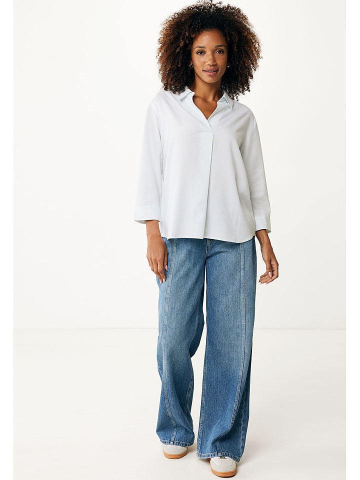Mexx Bluse in Weiß günstig kaufen