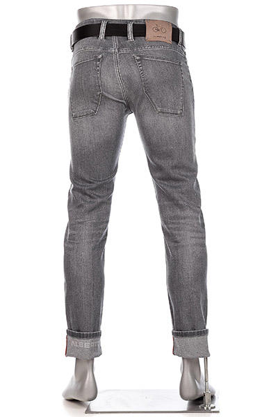 Alberto Bike, Jeans Bike, Regular Fit, Baumwolle T400® 10oz, graphit