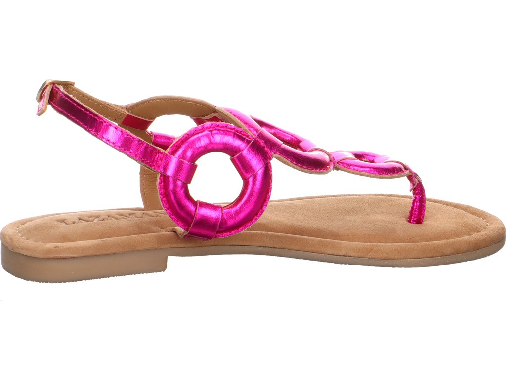 LAZAMANI Klassische Sandalen lila/pink
