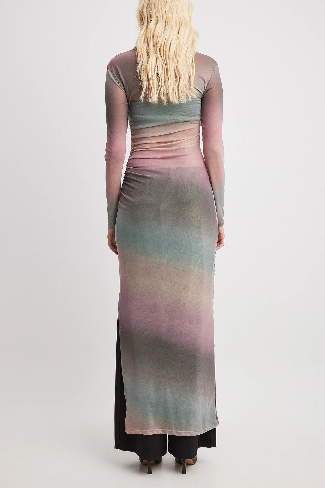 Mesh Maxikleid