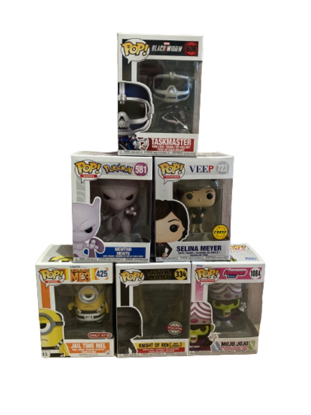 Funko Sammelfigur [Merch-Box] Funko POP! Mystery Box - 6x Funko - Vinyl Figuren
