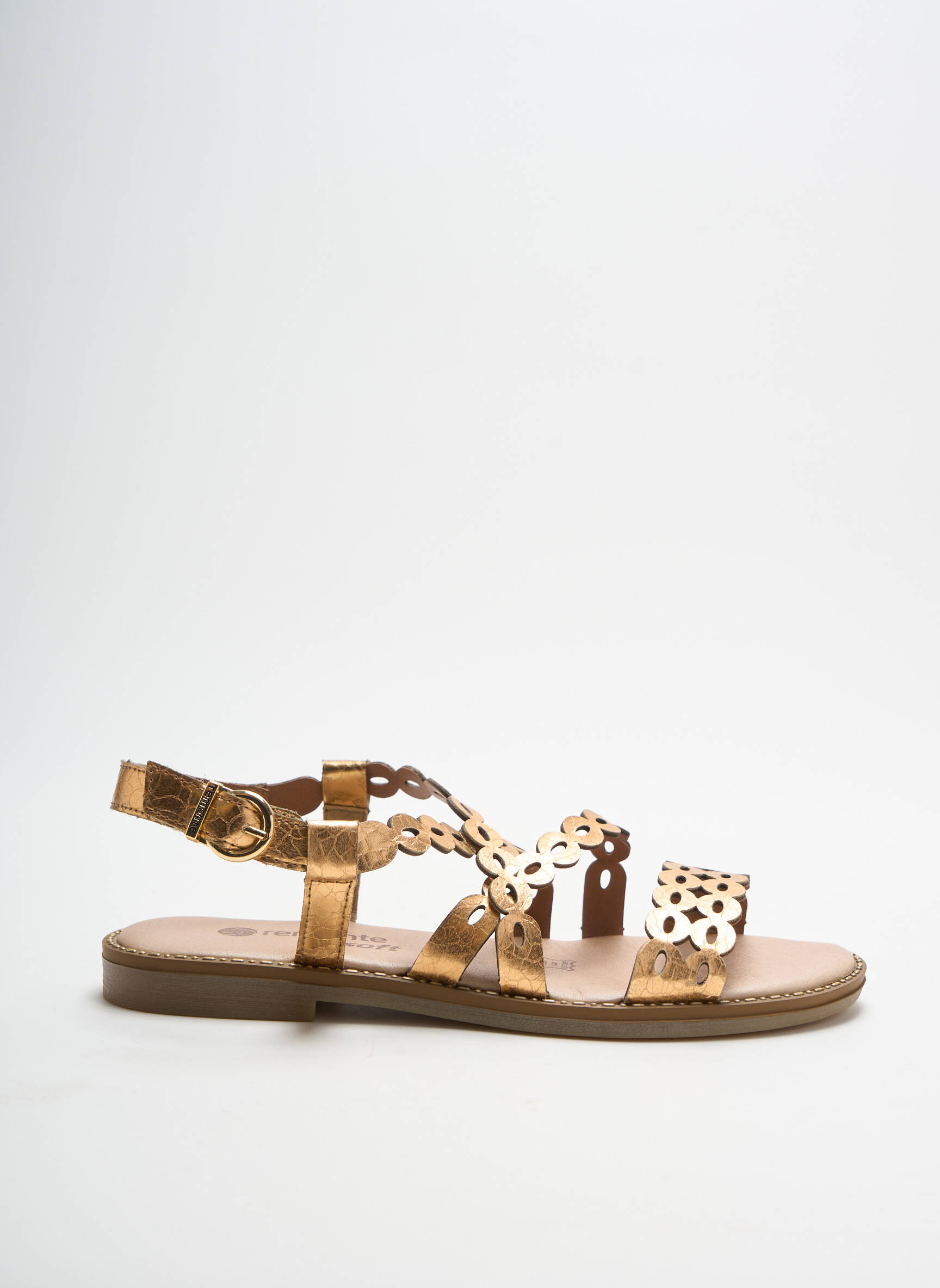 Remonte Sandales Nu Pieds Femme couleur jaune