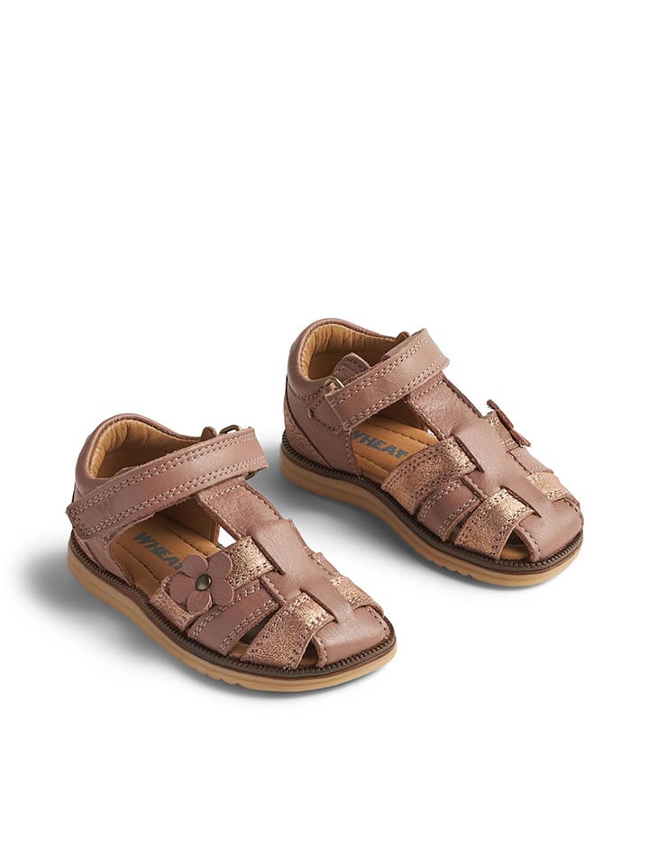 Wheat Leder-Halbsandalen 