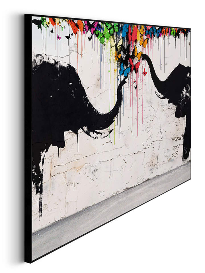 Orangewallz Gerahmter Kunstdruck 