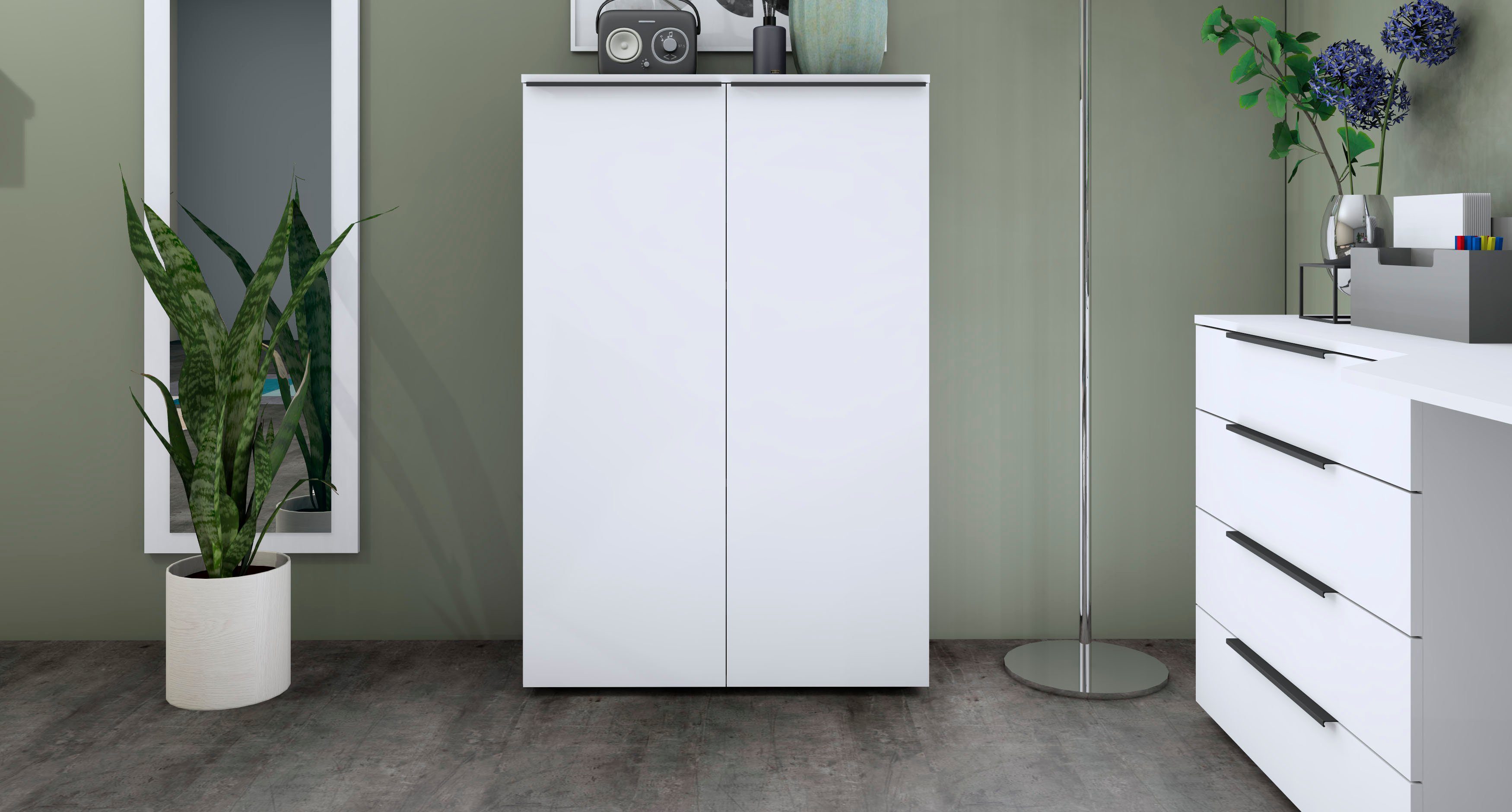 borchardt Möbel Aktenschrank Tom Breite 76 cm, Mehrzweckschrank