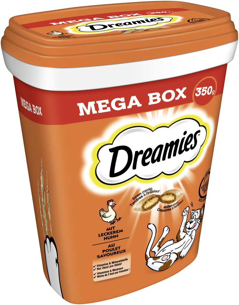 Dreamies Snacks Dreamies Mega Box 350g Huhn