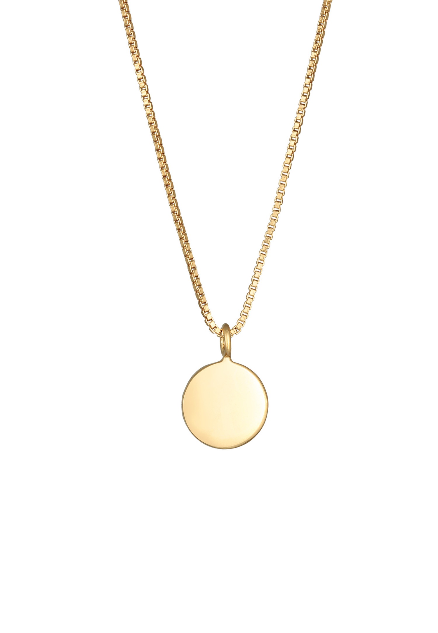 Ciondolo rotondo da donna Elli con cristalli in argento sterling 925
