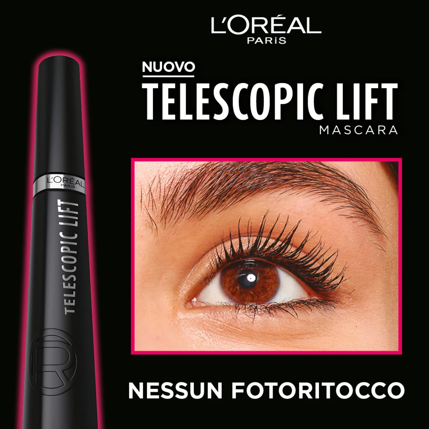 Eyes Telescopic Lift Mascara - Skropstu tuša