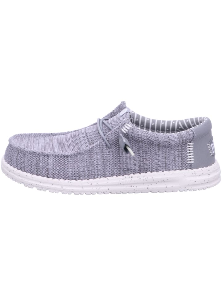 Hey Dude Herren Halbschuhe Wally in Grau günstig kaufen