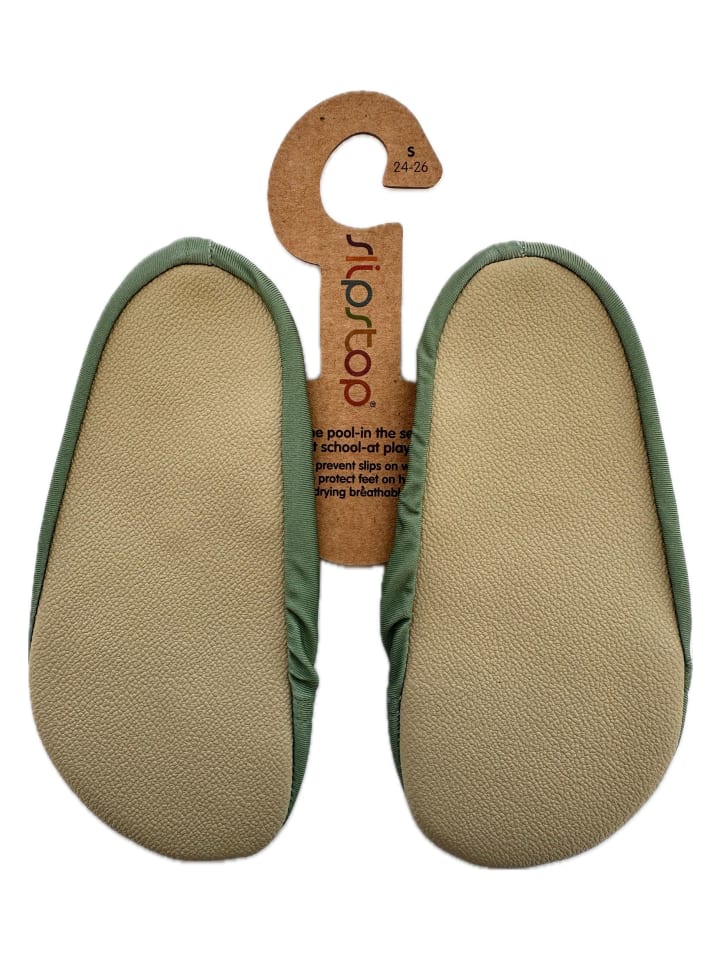 SLIPSTOP DEUTSCHLAND Badeschuhe BASIL in grün günstig kaufen