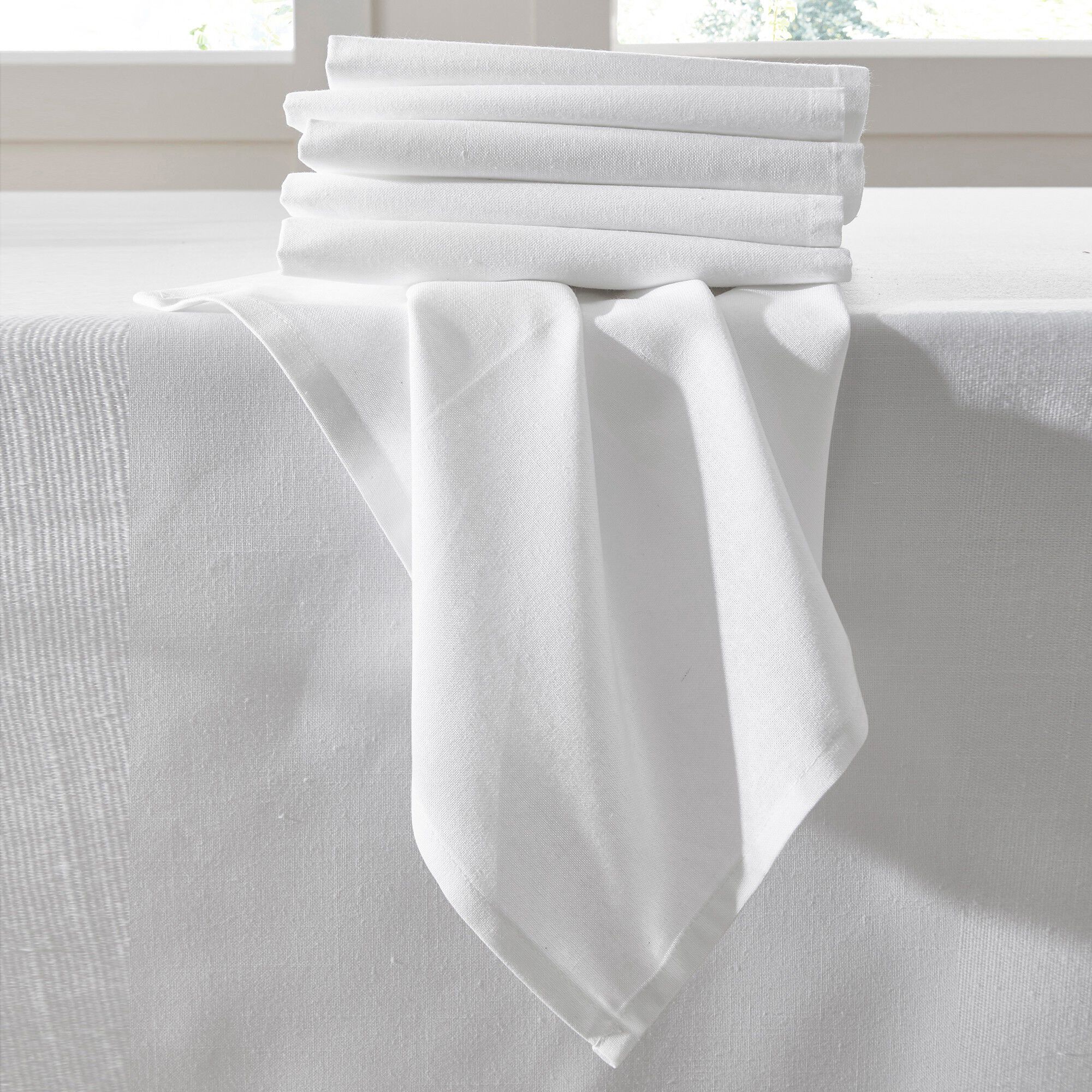 Serviette de table unie