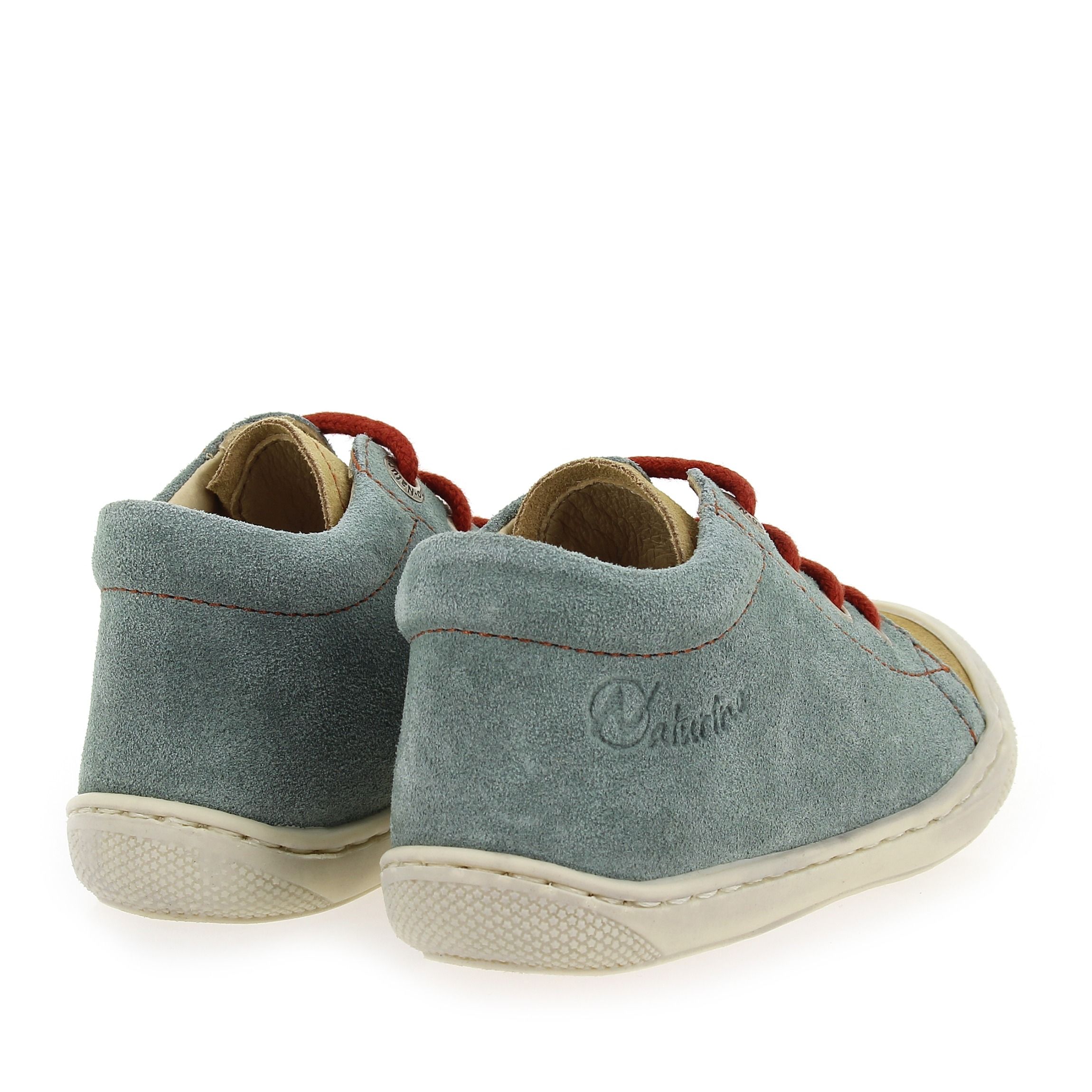 Naturino  COCOON SUEDE E24 - Bleu Beige
