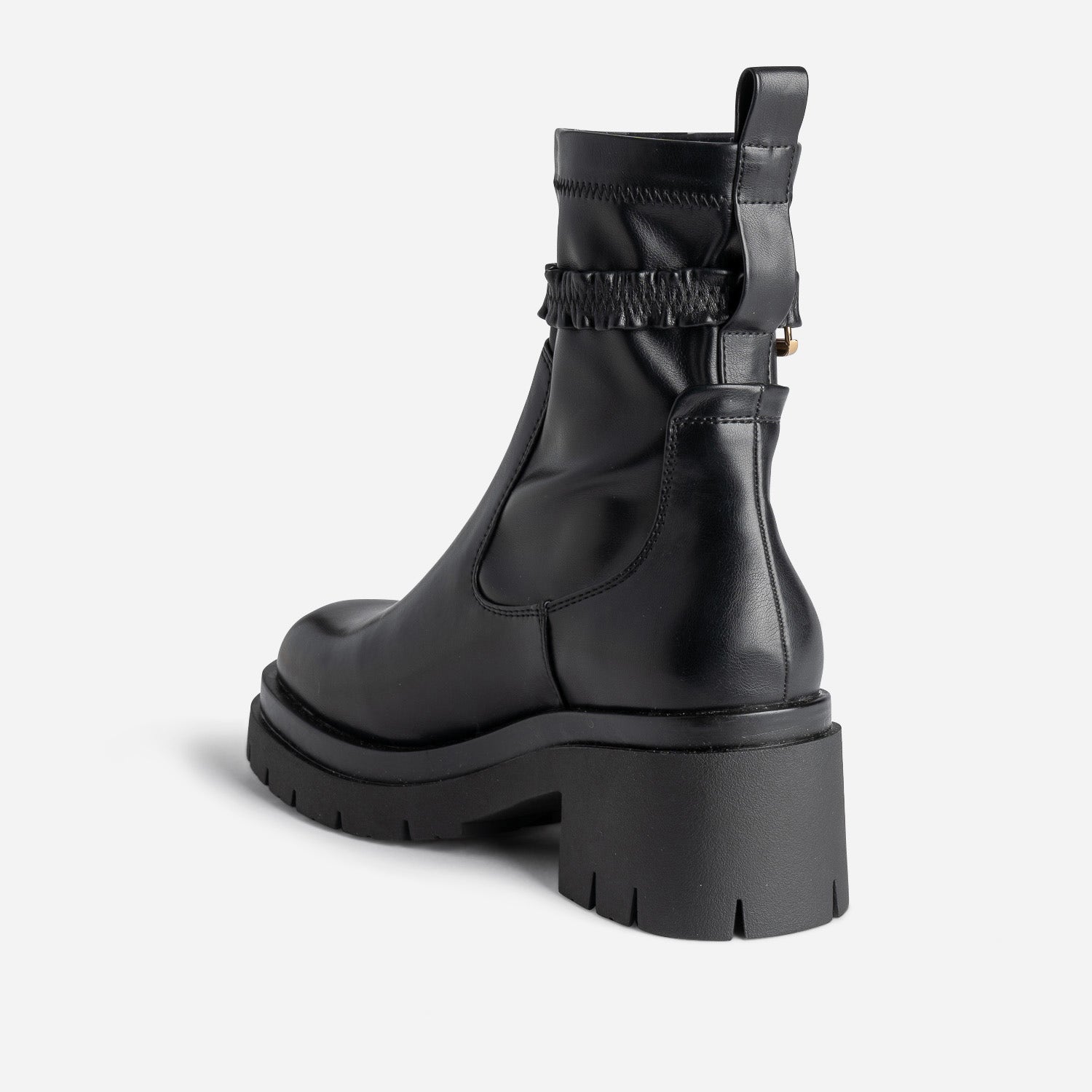 Boots TEXTO noir avec bride amovible