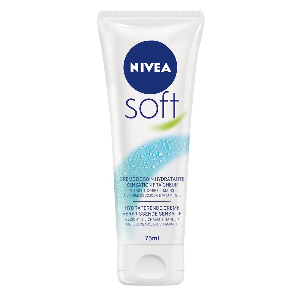 nivea SOFT - Crème visage corps et mains Multi-usage Hydratante