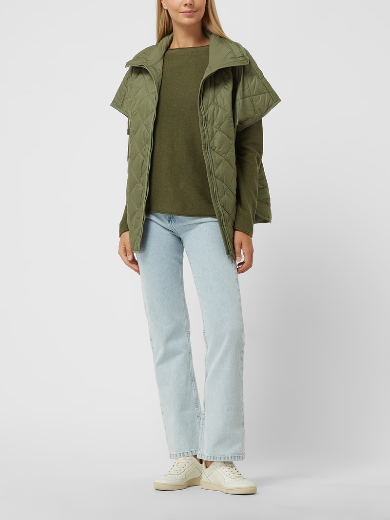 Steppweste mit Wattierung in khaki