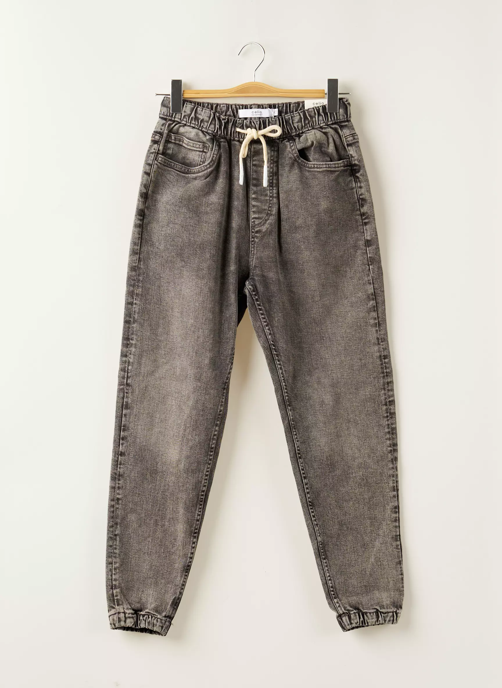 Celio Jean Mom Homme couleur gris