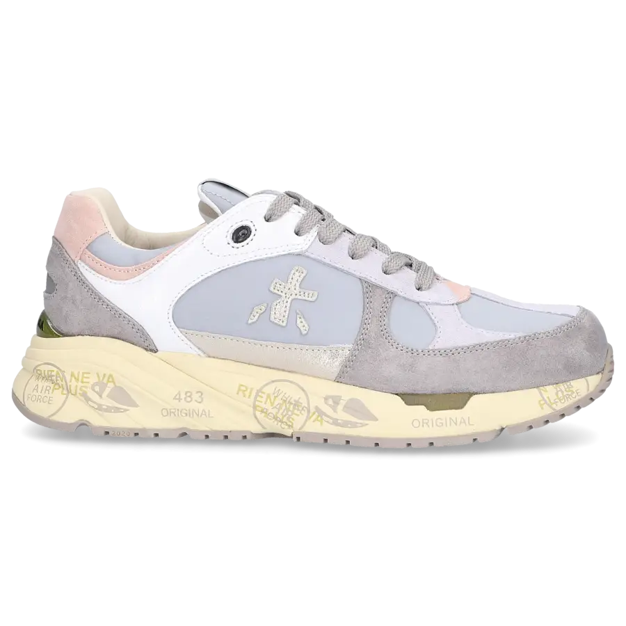 Premiata - Sneaker low MASED Veloursleder - grau
