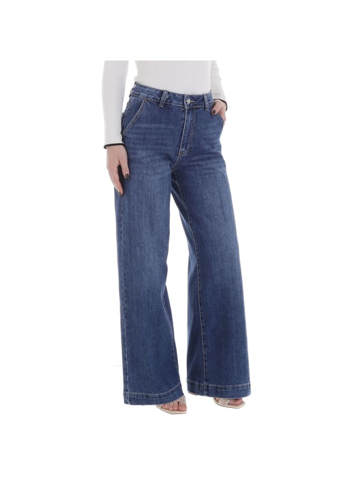 Ital-Design Jeans in Blau günstig kaufen XS