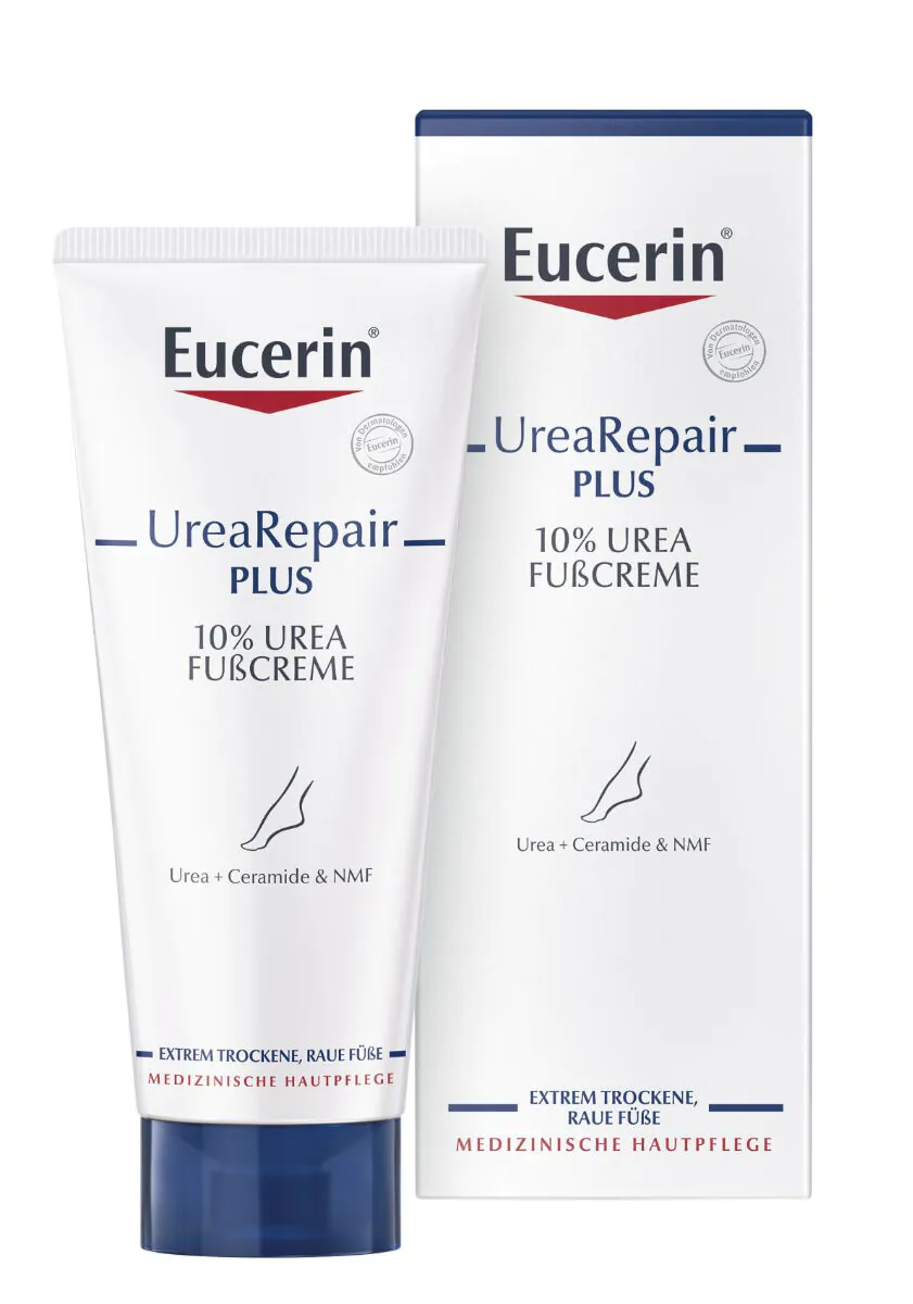Κρέμα ποδιών Eucerin Urarepair Plus για αναγέννηση με 10% ουρία