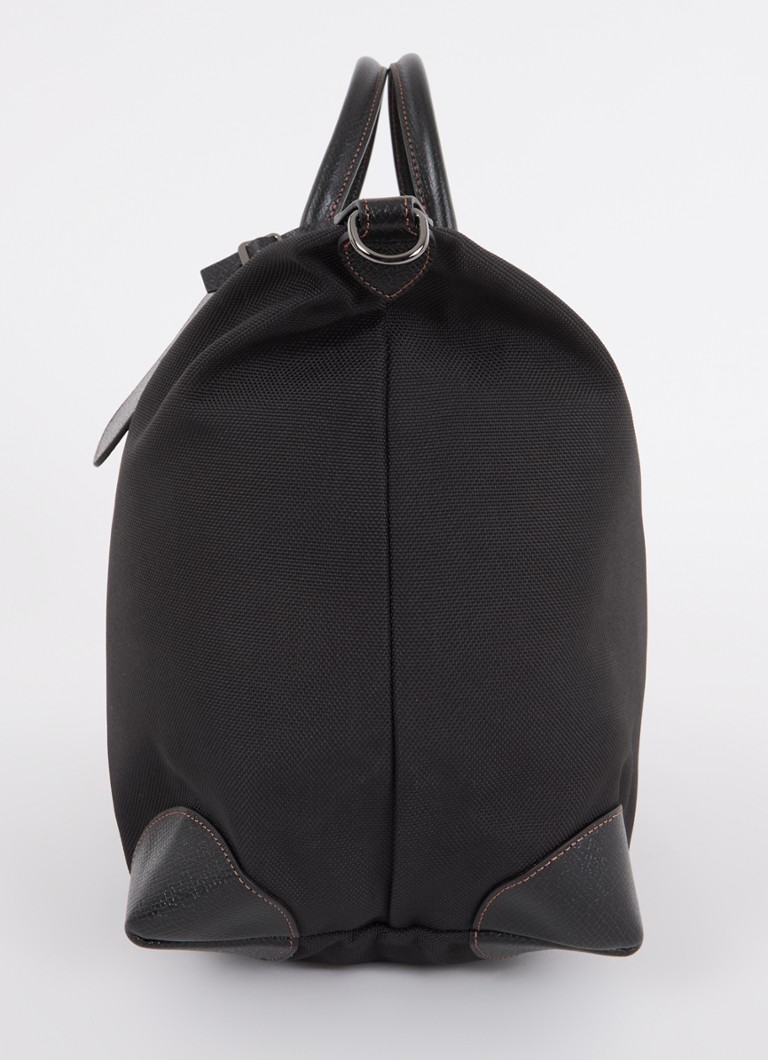 Longchamp Boxford M Wochenendtasche aus Canvas mit Lederdetails