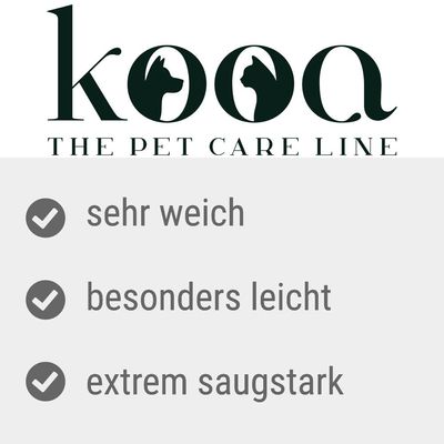 kooa Deluxe Mikrofaser Handtuch
