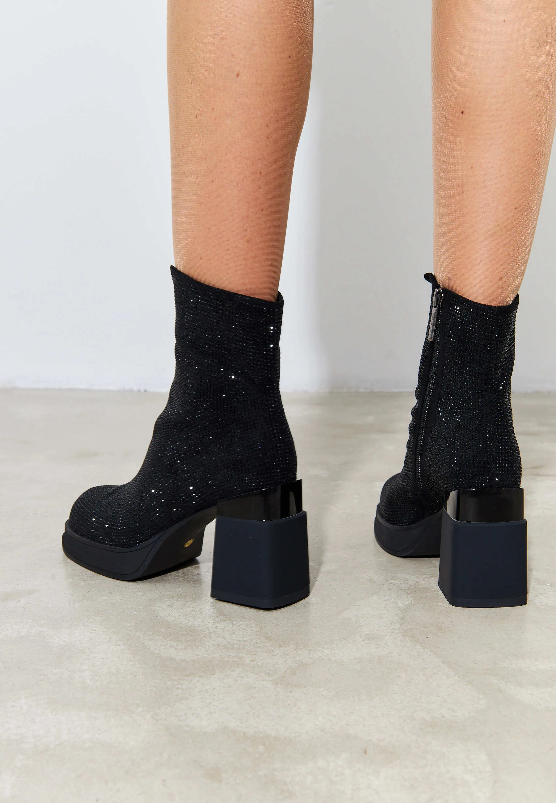 Cesare Gaspari BLOCK HEEL - Botines con plataforma