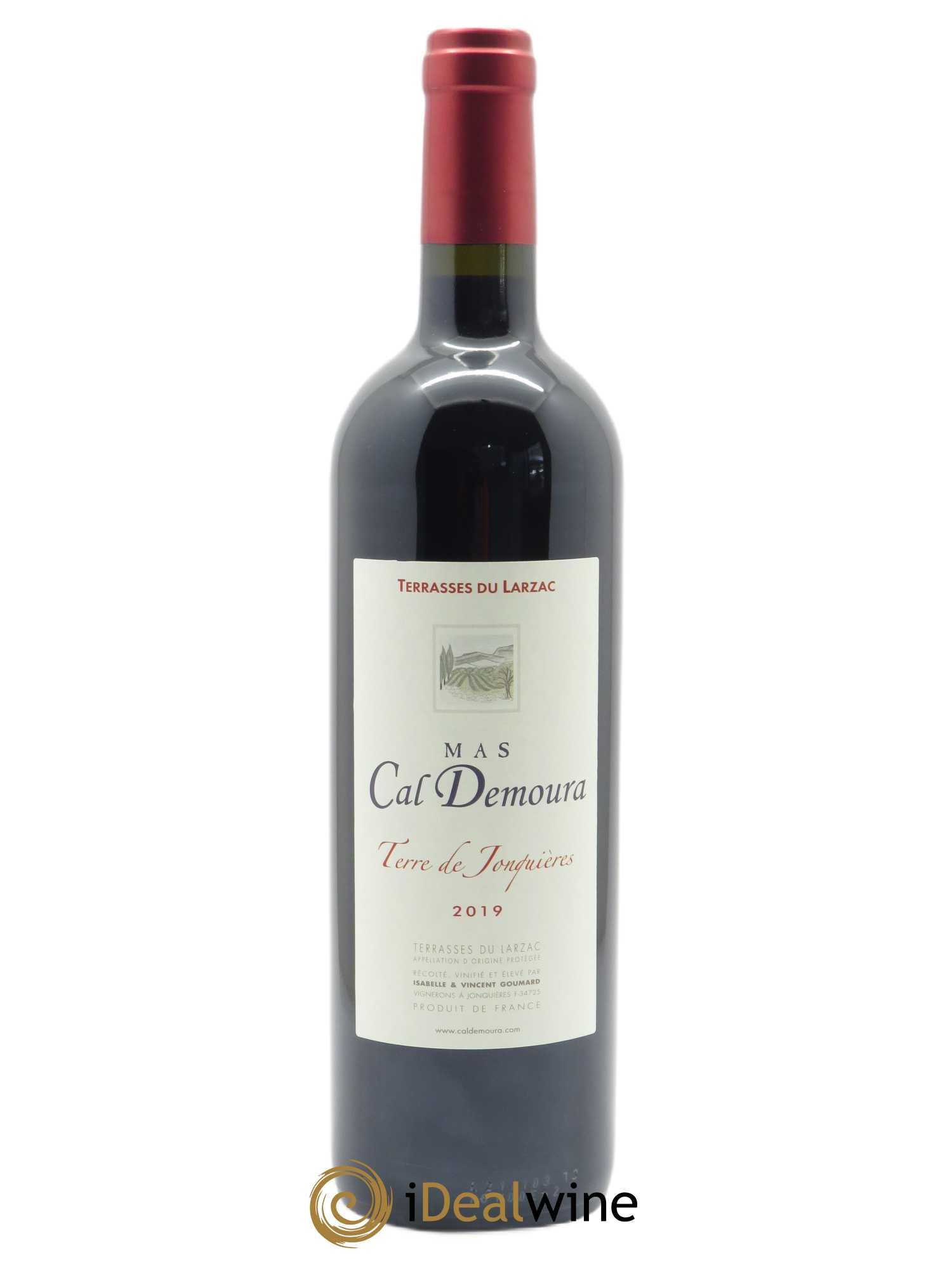 Terrasses du Larzac Terre de Jonquières Mas Cal Demoura  2019 - Lot de 1 Bouteille