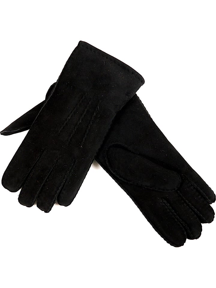 Kaiser Naturfellprodukte H&L Handschuhe in Schwarz günstig kaufen