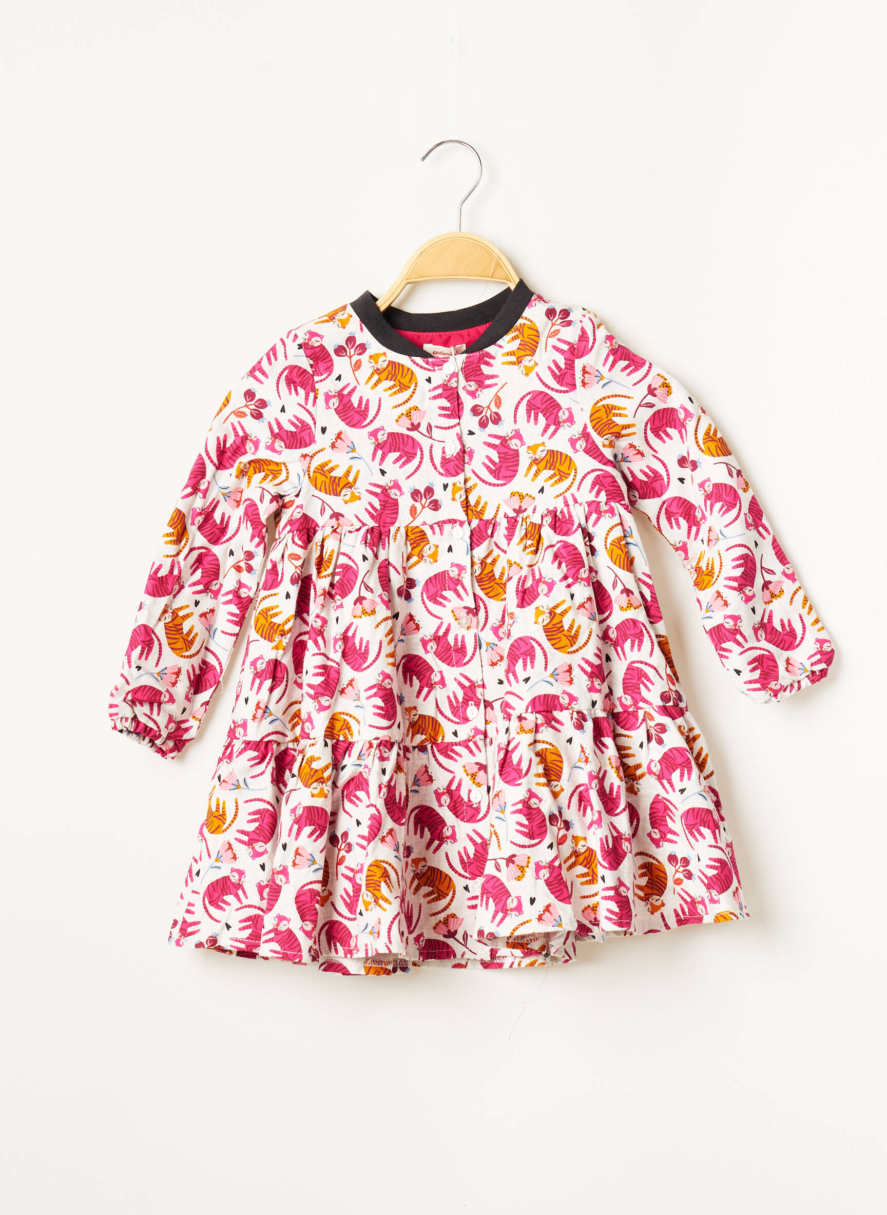 Catimini Robes Mi Longues Fille couleur rose