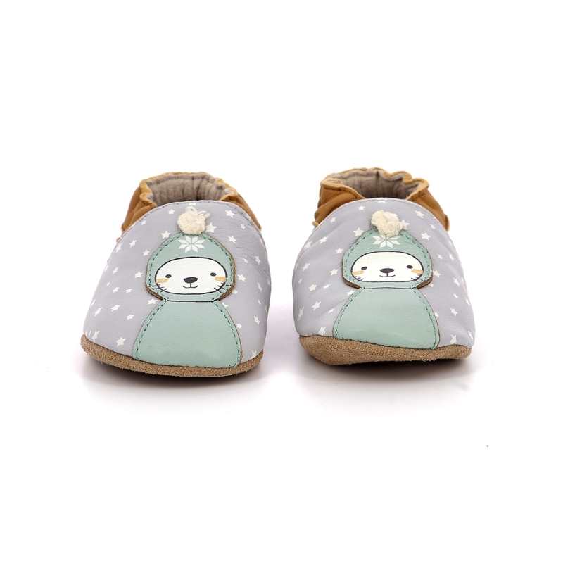 Chaussons cuir tannage vegetal Winter Walk