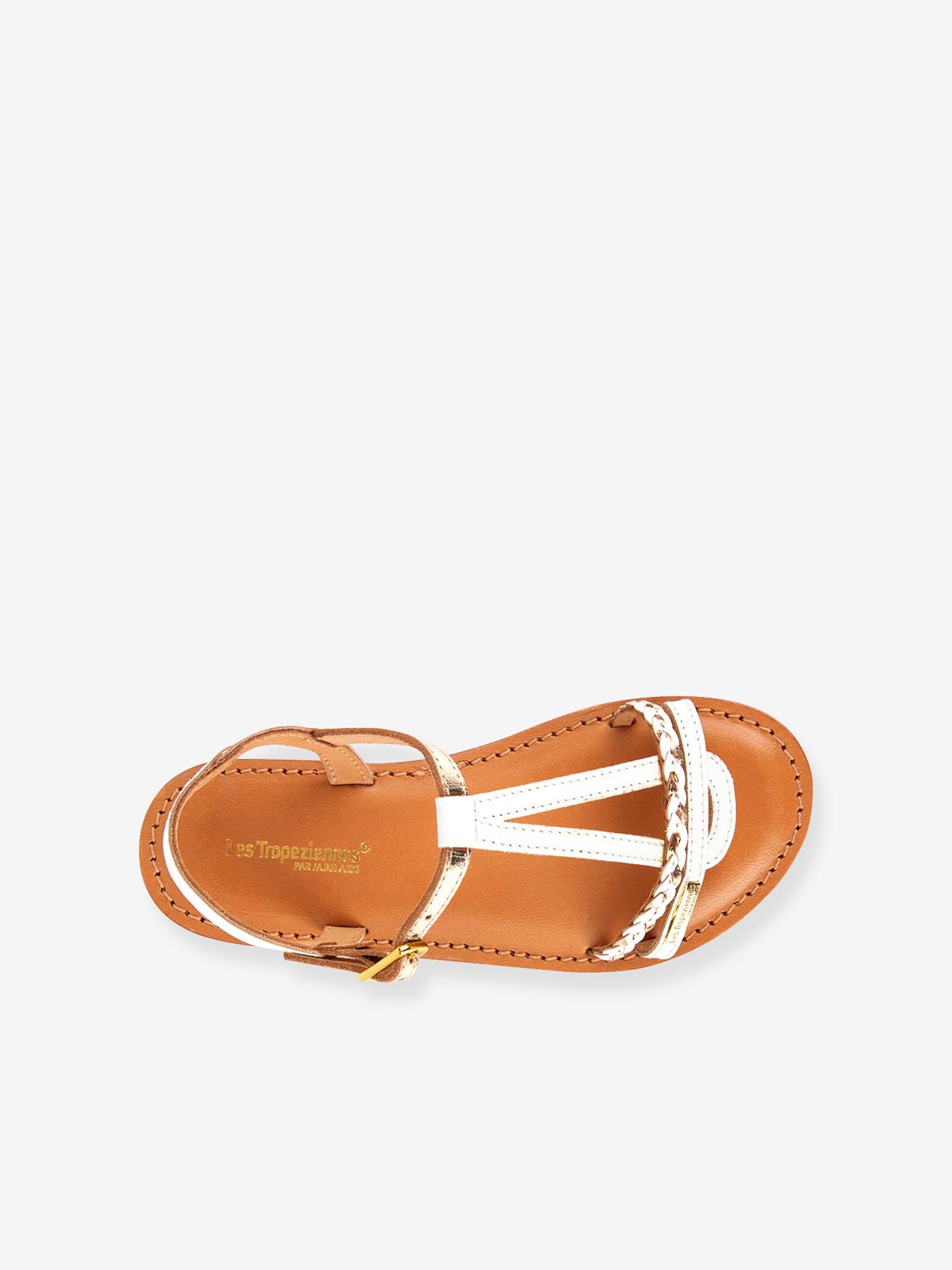 Les Tropeziennes Mädchen Sandalen BADOU LES TROPEZIENNES PAR M. BELARBI - weiß/gold