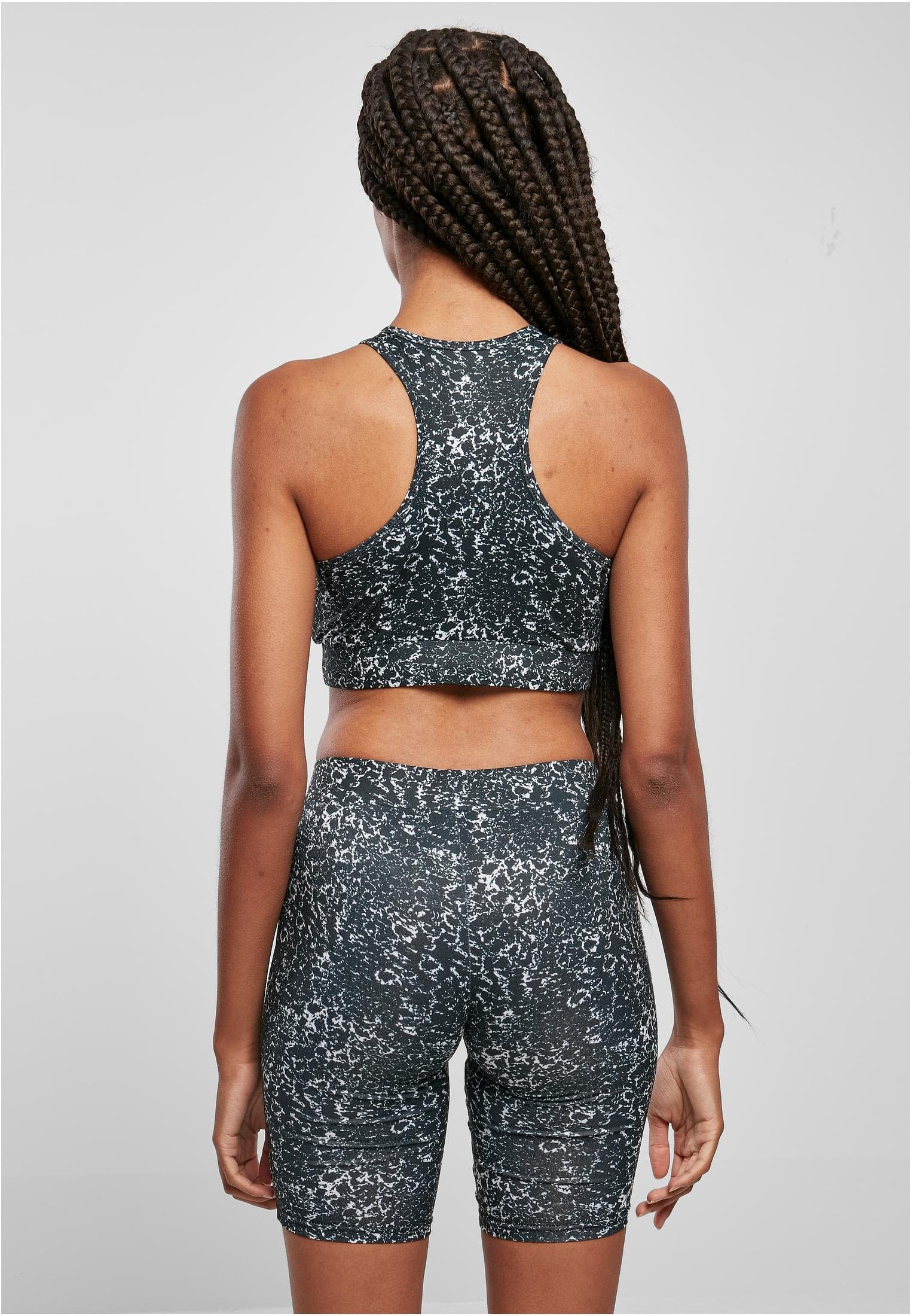 URBAN CLASSICS Sport-BH Damen Ladies Tie Dye Sports Bra