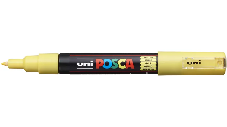 FABER-CASTELL  Marker UNI POSCA PC-1MC gelb gelb