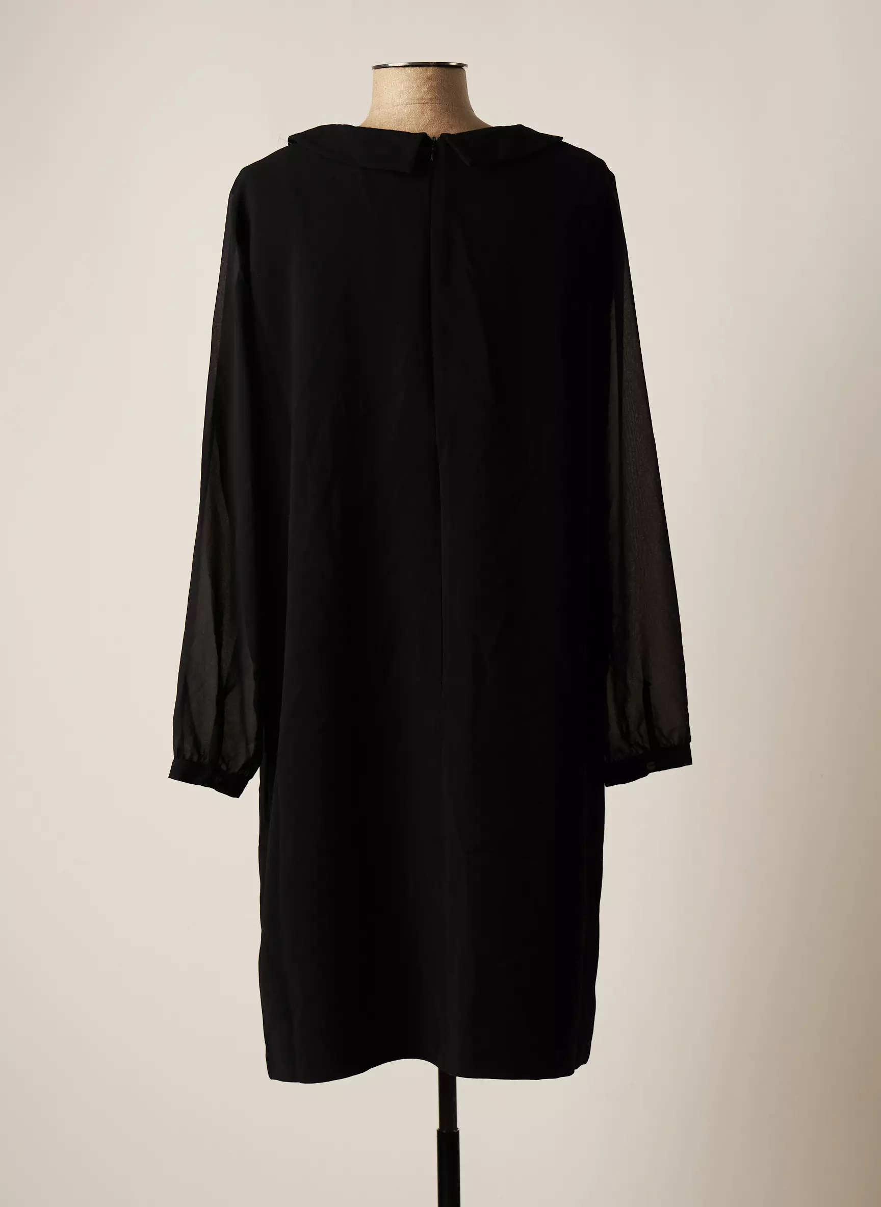 Tom Tailor Robes Mi Longues Femme couleur noir