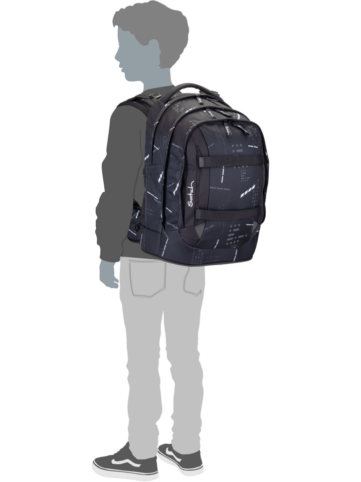 Satch Schulranzen satch Pack Reflective in Ninja Matrix günstig kaufen onesize