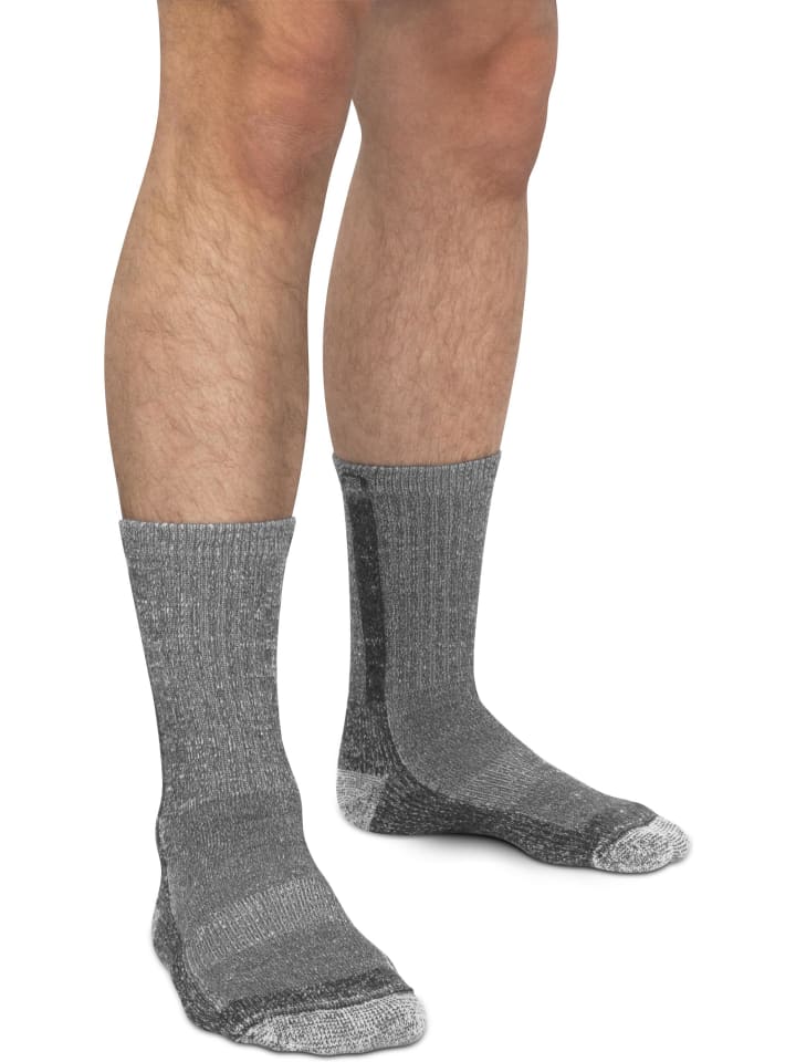 normani 2 Paar Merino Wander- und Arbeitssocken Nowra in Schwarz/Anthrazit günstig kaufen