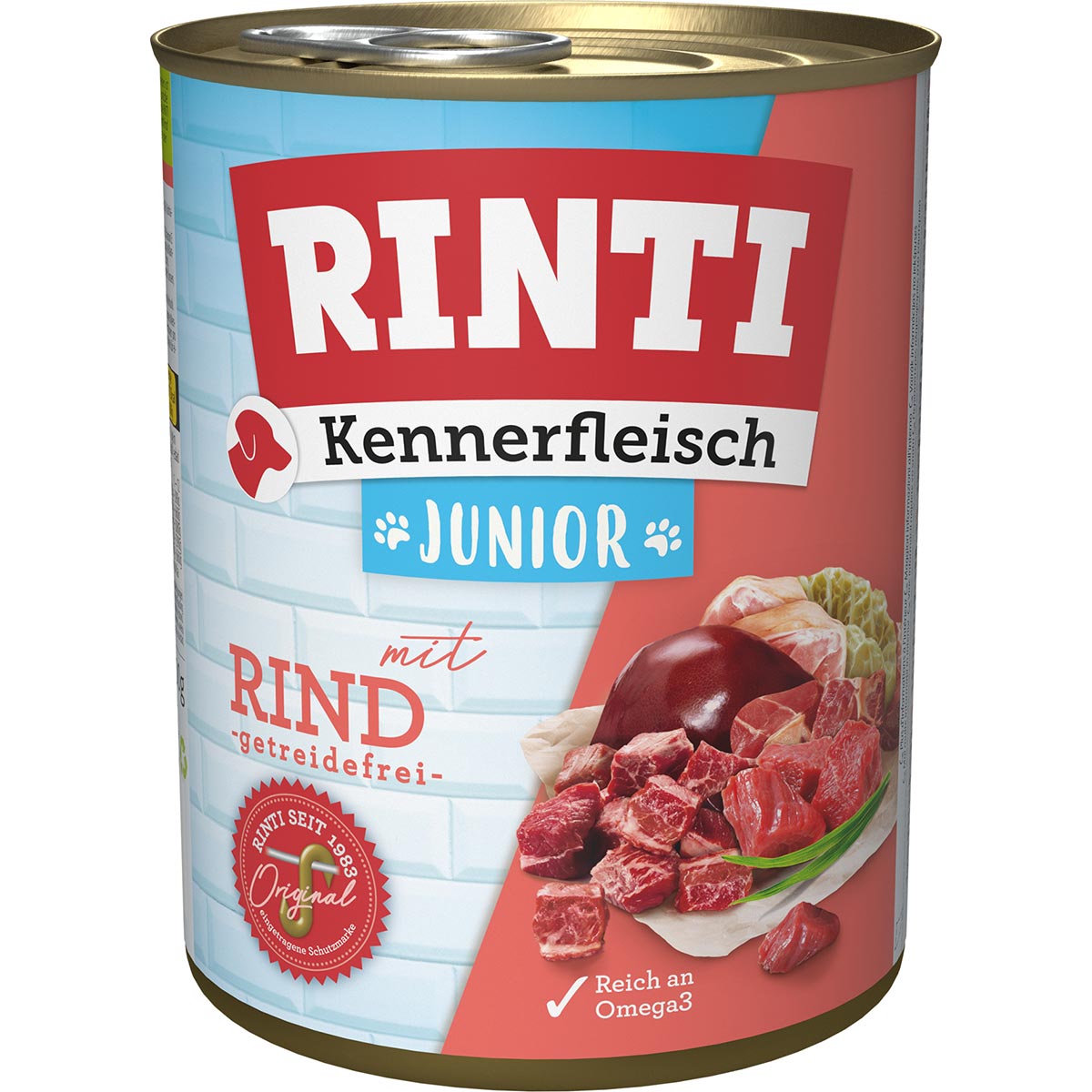 Rinti Kennerfleisch Junior mit Rind günstig kaufen bei ZooRoyal