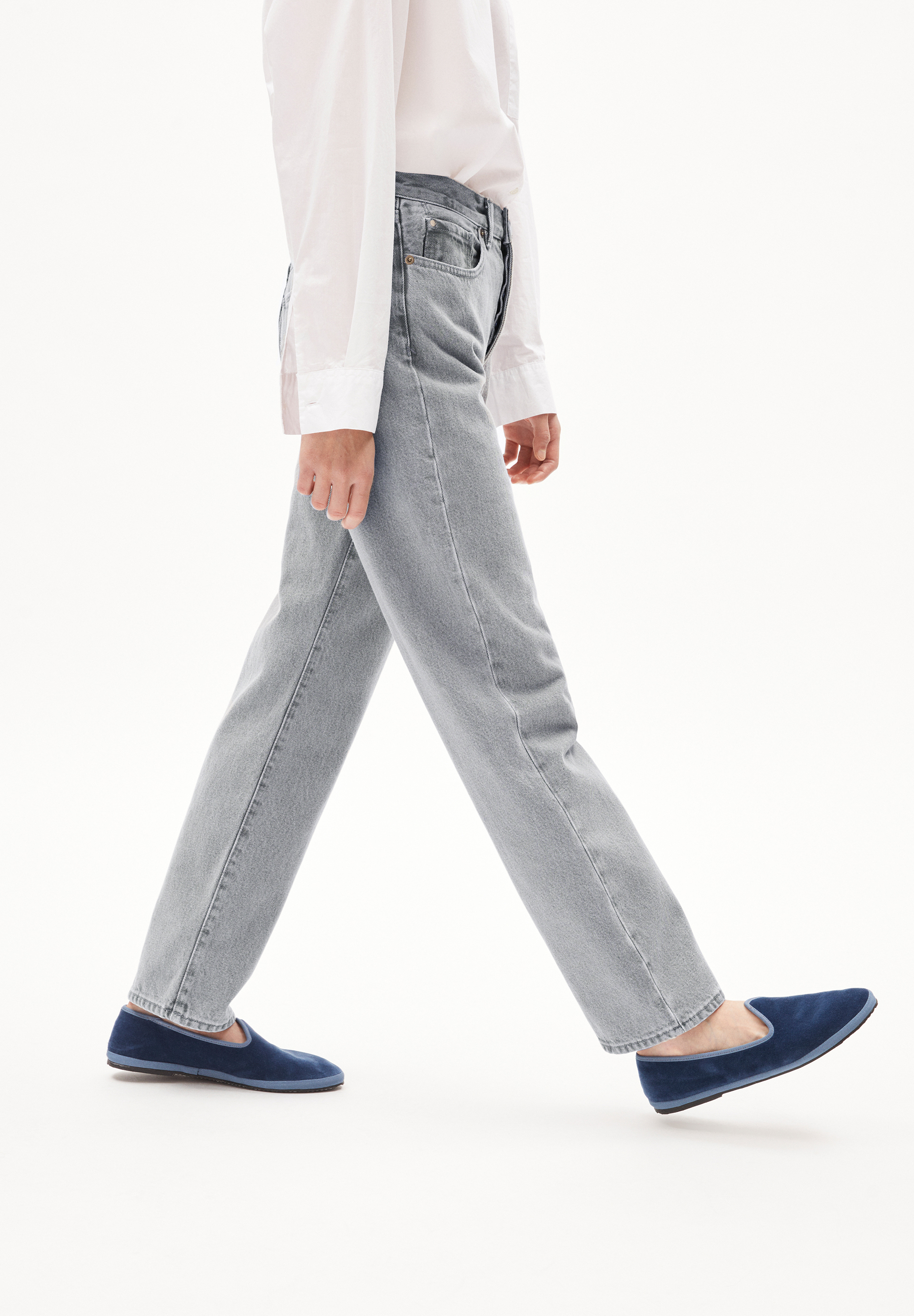Straight Leg High Waist aus Bio-Baumwolle