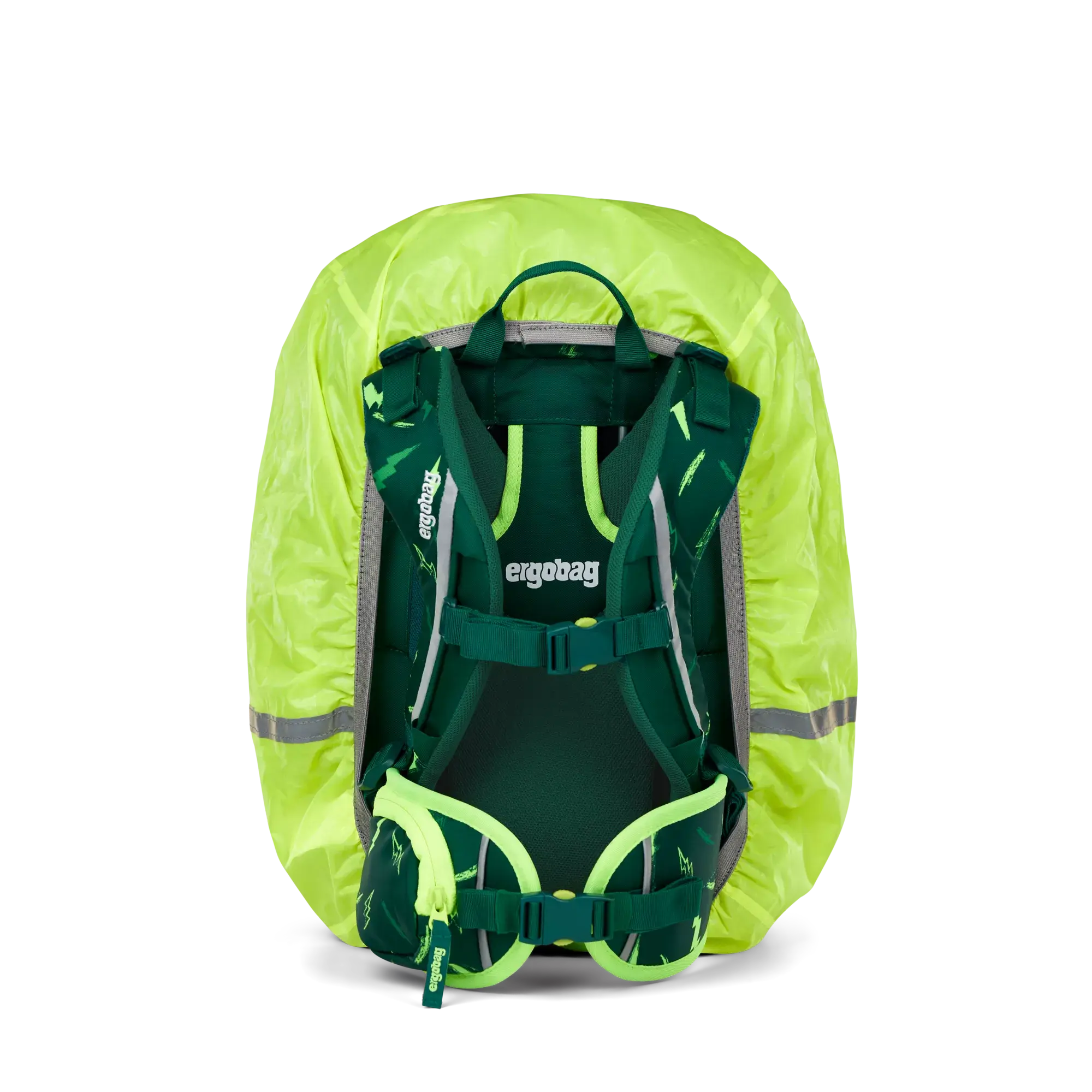 ergobag Regenschutz für Schulranzen Gelb