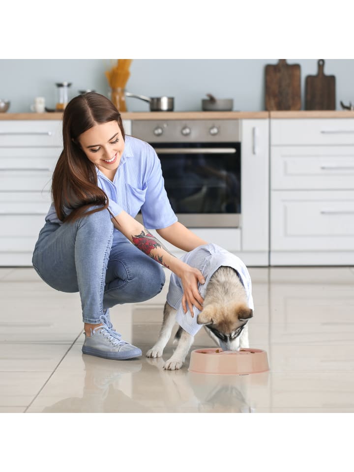 relaxdays Anti Schling Napf in Grün - 600 ml günstig kaufen onesize