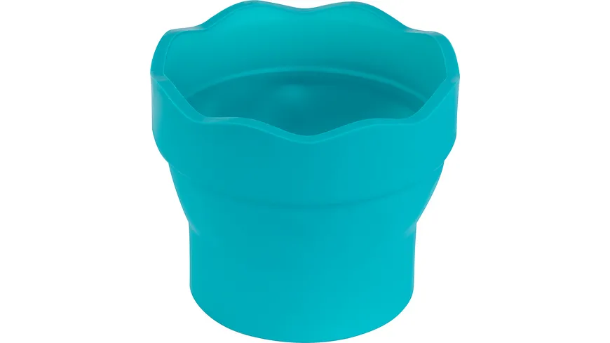 FABER-CASTELL Wasserbecher Clic&Go türkis