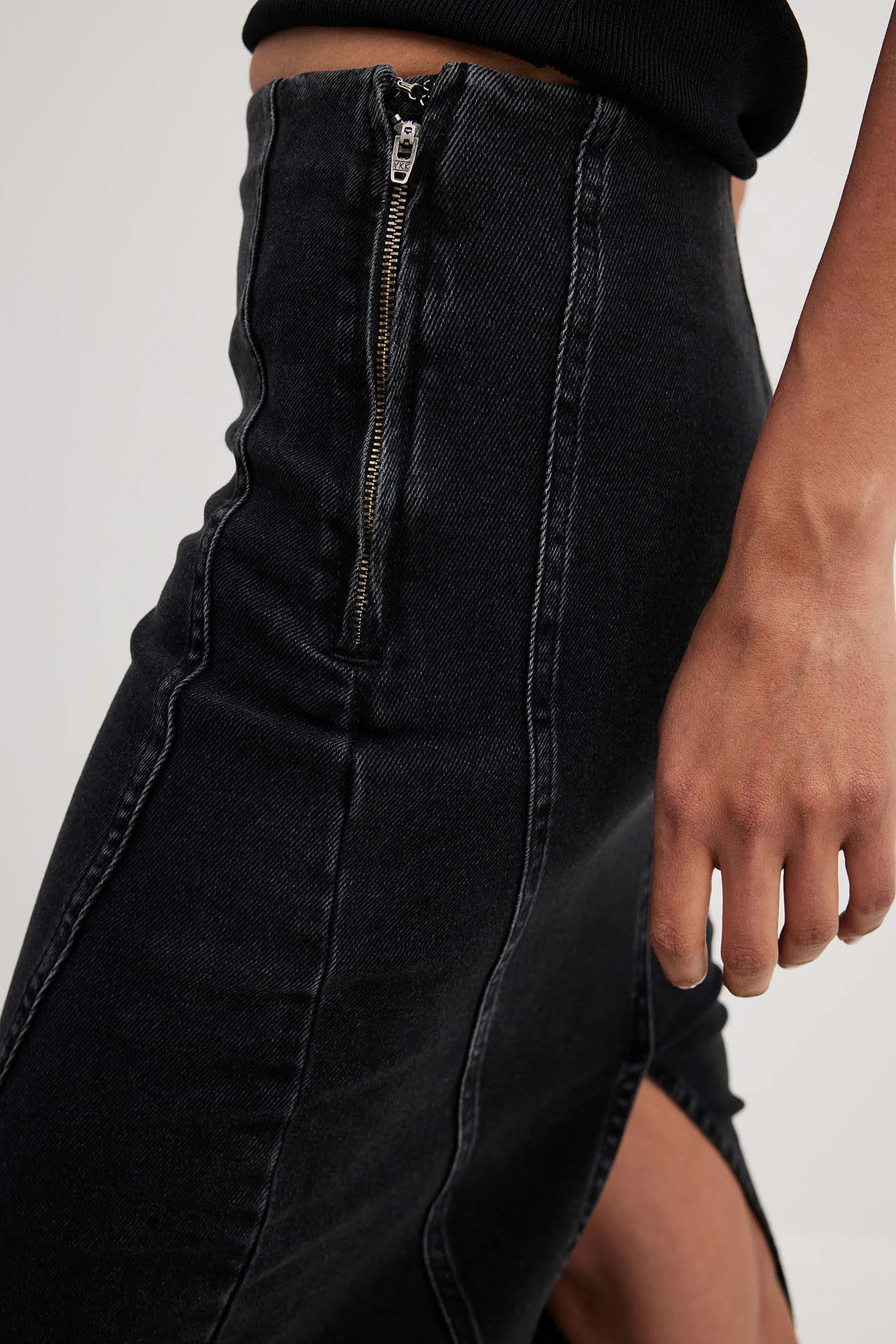 Denim Maxirock