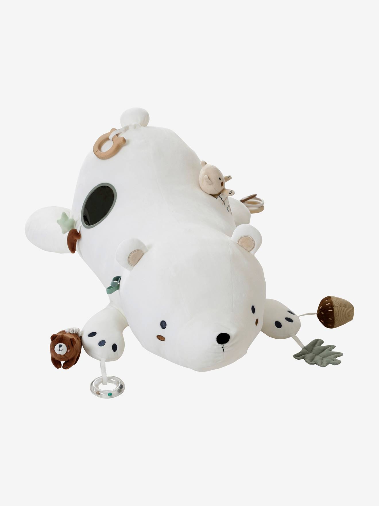 Grande peluche d'activités GREEN FOREST multicolore