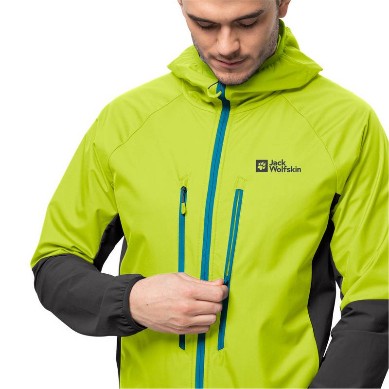 Jack Wolfskin ALPSPITZE HOODY M Skijacke Herren