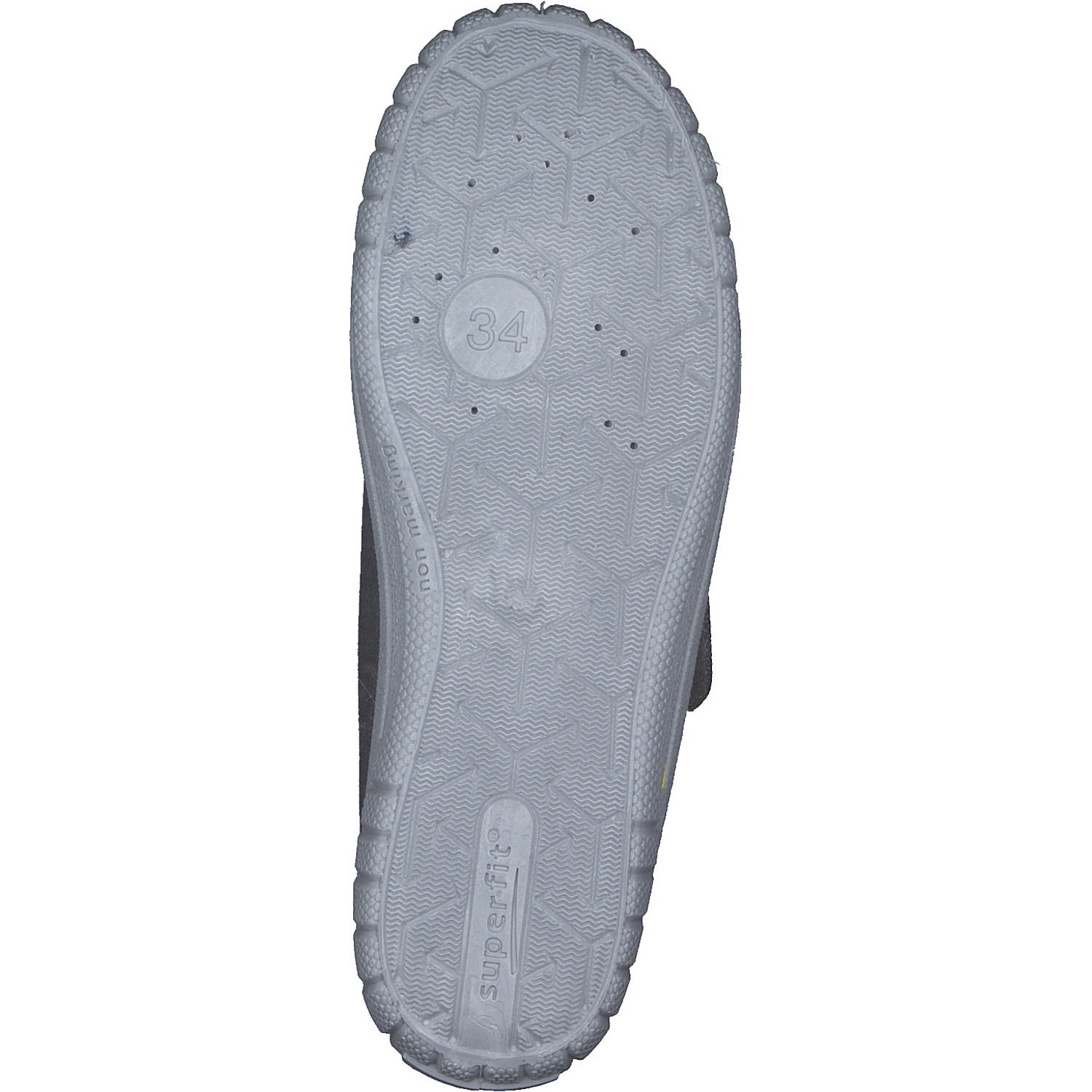 Superfit BILL 00278, Hausschuhe, Kinder, Dunkelgrau