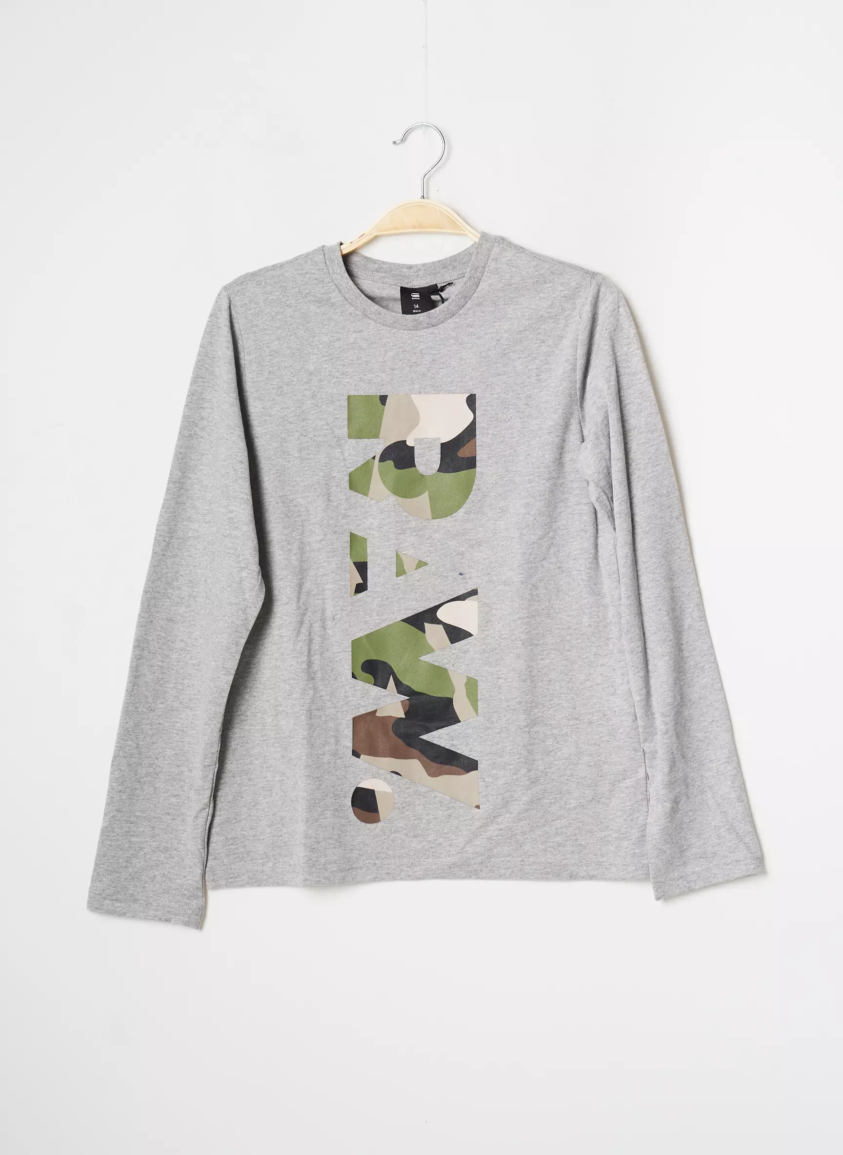 G Star Tshirts Garcon couleur gris