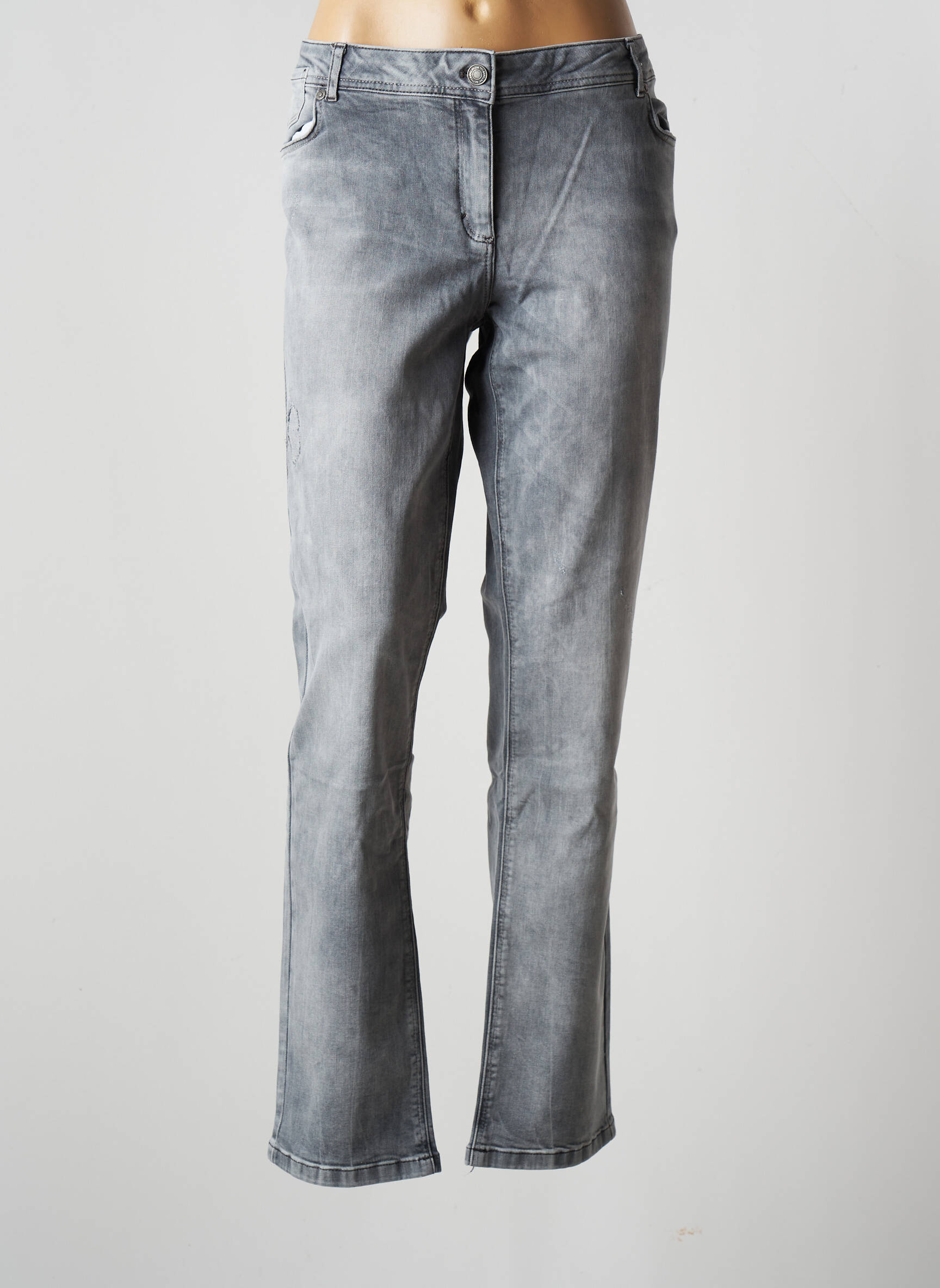 Betty Barclay Jeans Coupe Slim Femme couleur gris