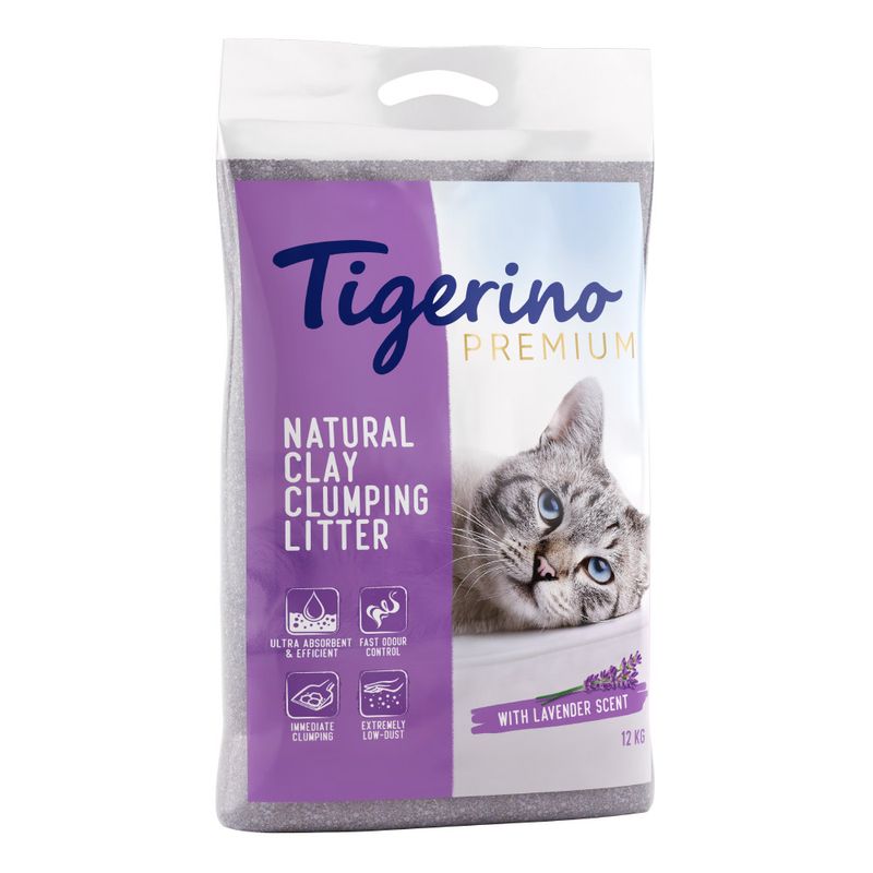 Tigerino Premium Katzenstreu - Lavendelduft